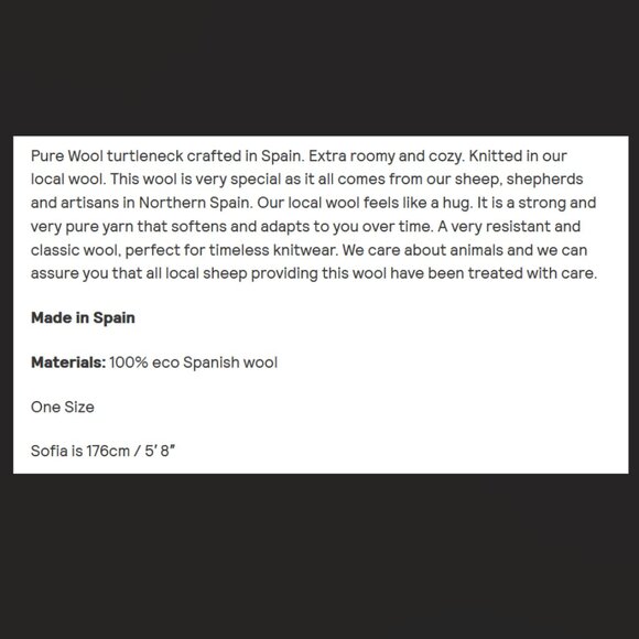 babaa jumper no17 black NWOT - Picture 10 of 10